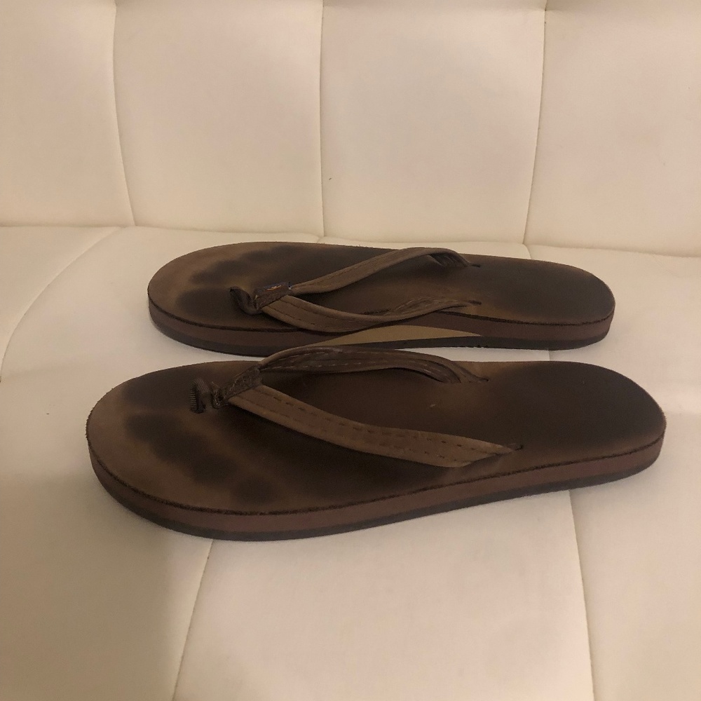 Classic Rainbow Sandals with Narrow Strap